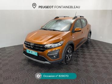 SPOTICAR Dacia Sandero Tce 90 Stepway Confort Occasion - Citadine Essence Orange Atacama - Avon - 1204045089_1