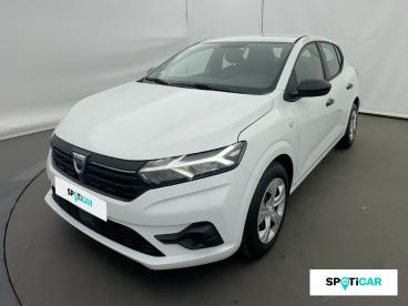 SPOTICAR Dacia Sandero 1.0 Sce 65ch Essential Occasion - Citadine Essence Blanc - Chambery - 1204098654_1