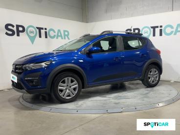 SPOTICAR Dacia Sandero Eco-g 100 - 22 Stepway Confort Occasion - Citadine Essence Bleu Iron - Sainte Bazeille - 1204108393_1