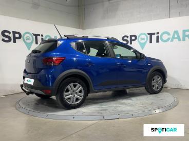 SPOTICAR Dacia Sandero Eco-g 100 - 22 Stepway Confort Occasion - Citadine Essence Bleu Iron - Sainte Bazeille - 1204108393_3