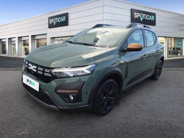 SPOTICAR Dacia Sandero Eco-g 100 Stepway Extreme + Occasion - Citadine Essence Vert - Glos - 1204130404_1