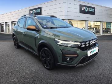 SPOTICAR Dacia Sandero Eco-g 100 Stepway Extreme + Occasion - Citadine Essence Vert - Glos - 1204130404_3