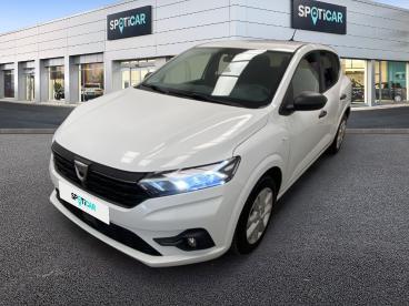 SPOTICAR Dacia Sandero Sce 65 Essentiel Occasion - Citadine Essence Blanc - Merignac - 1204148613_1