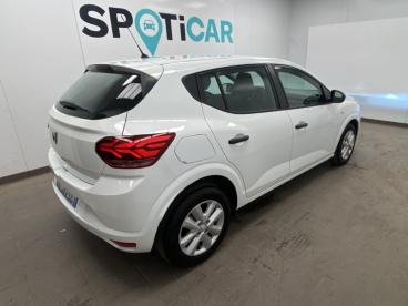 SPOTICAR Dacia Sandero Sce 65 Essentiel Occasion - Citadine Essence Blanc - Merignac - 1204148613_4
