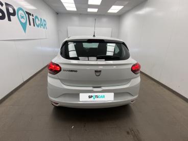 SPOTICAR Dacia Sandero Sce 65 Essentiel Occasion - Citadine Essence Blanc - Merignac - 1204148613_5