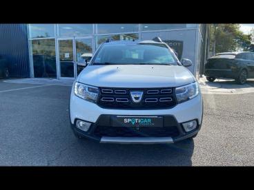 SPOTICAR Dacia Sandero 1.0 Eco-g 100ch Stepway Occasion - Citadine Gpl Blanc Glacier - Pau - 1204164984_2