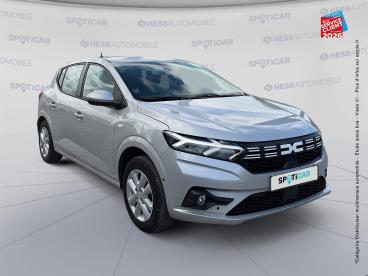SPOTICAR Dacia Sandero 1.0 Tce 90ch Expression Cvt Occasion - Citadine Essence Gris Urbain - Sedan - 1204187948_3