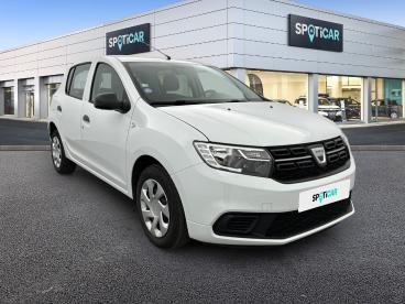 SPOTICAR Dacia Sandero Sce 75 Occasion - Citadine Essence Blanc - Nanterre - 1204189030_3