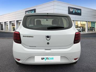 SPOTICAR Dacia Sandero Sce 75 Occasion - Citadine Essence Blanc - Nanterre - 1204189030_5