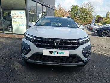 SPOTICAR Dacia Sandero Expression Tce 90 Cvt Occasion - Citadine Essence Blanc - Loches - 1204205635_2