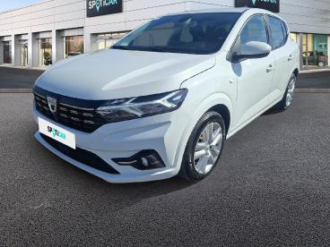 SPOTICAR Dacia Sandero 1.0 Tce 90ch Confort Cvt -22 Occasion - Citadine Essence Blanc - Reims - 1204221065_1