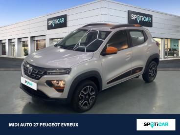 SPOTICAR Dacia Spring 45ch Confort Plus - Achat Integral Occasion - Suv-4x4 Electrique Blanc Kaolin - Normanville - 1203648897_1