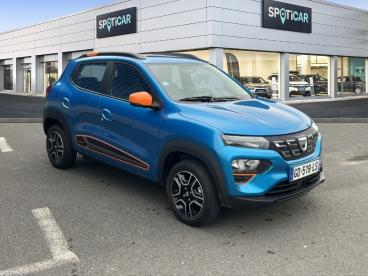 SPOTICAR Dacia Spring Achat Integral Confort Plus Occasion - Berline Electrique Bleu Morning Breeze Blue - Saint Leonard - 1203745799_3