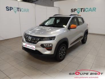 SPOTICAR Dacia Spring 45ch Confort Plus - Achat Integral Occasion - Suv-4x4 Electrique Gris Eclair Métallisé - La chaussee saint victor - 1203864126_1