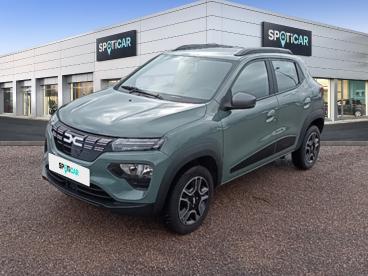 SPOTICAR Dacia Spring Expression Occasion - Berline Electrique Vert - Poussay - 1203871492_1