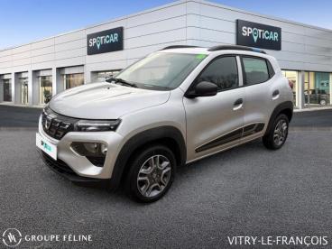 SPOTICAR Dacia Spring 45ch Business 2021 - Achat Integral Occasion - Suv-4x4 Electrique Gris Eclair Métallisé - Vitry le francois - 1203968775_1