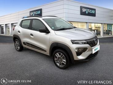 SPOTICAR Dacia Spring 45ch Business 2021 - Achat Integral Occasion - Suv-4x4 Electrique Gris Eclair Métallisé - Vitry le francois - 1203968775_3