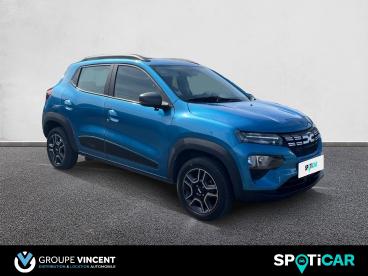 SPOTICAR Dacia Spring 45ch Expression Occasion - Berline Electrique Bleu - Montlucon - 1204001636_3
