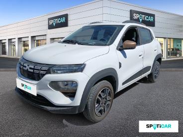 SPOTICAR Dacia Spring Achat Integral Confort Plus Occasion - Berline Electrique Blanc - Nice - 1204001798_1
