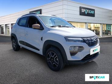 SPOTICAR Dacia Spring Achat Integral Confort Plus Occasion - Berline Electrique Blanc - Nice - 1204001798_3