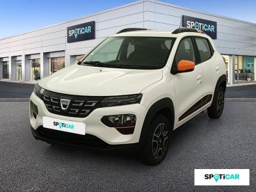 SPOTICAR Dacia Spring 45ch Confort Plus - Achat Integral Occasion - Citadine Electrique Blanc Kaolin - Ramonville Saint Agne - 1204007236_1