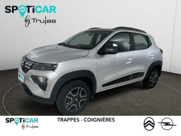 SPOTICAR Dacia Spring Expression Occasion - Berline Electrique Gris - Trappes - 1204065786_1
