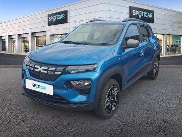 SPOTICAR Dacia Spring Expression Occasion - Berline Electrique Bleu - Epinal - 1204105132_1