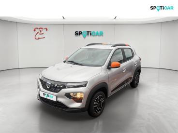 SPOTICAR Dacia Spring 45ch Confort Plus - Achat Integral Occasion - Citadine Electrique Gris Eclair Métallisé - Salon De Provence - 1204226567_1