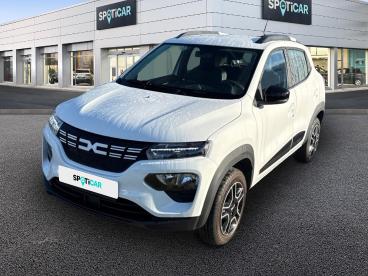 SPOTICAR Dacia Spring Essential -23b Occasion - Berline Electrique Blanc - Saint Nazaire - 1204231430_1