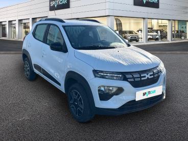 SPOTICAR Dacia Spring Essential -23b Occasion - Berline Electrique Blanc - Saint Nazaire - 1204231430_3