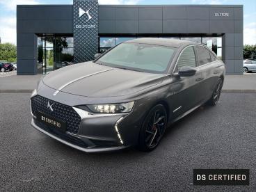 DS CERTIFIED Ds Ds 9 9 1.6 E-tense 250 Performance Line + occasion certifiée - Berline Hybride Rechargeable Gris Clair - Chateaubriant - 3278185_1