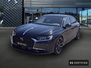 DS CERTIFIED Ds Ds 9 9 Hybrid E-tense 4x4 360ch Rivoli+ 41g occasion certifiée - Berline Hybride Rechargeable Noir Perla Nera (n) - Orange - 3559423_1
