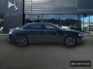 DS CERTIFIED Ds Ds 9 9 Hybrid E-tense 4x4 360ch Rivoli+ 41g occasion certifiée - Berline Hybride Rechargeable Noir Perla Nera (n) - Orange - 3559423_4