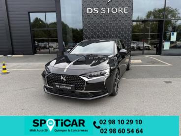SPOTICAR Ds Ds 9 9 Hybrid E-tense 4x4 360ch Rivoli+ / Toit Ouvrant / Occasion - Berline Hybride Rechargeable Noir Perla Nera (n) - Quimper - 1203681227_1