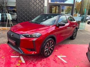 DS CERTIFIED Ds Ds 3 E-tense 156ch Performance Line occasion certifiée - Citadine Electrique Rouge Diva (n) - Toit Noir - Vert Saint Denis - 2786375_1