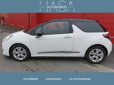 SPOTICAR Ds Ds 3 Bluehdi 100ch So Chic S&s Occasion - Citadine Diesel Blanc Banquise (o) - Toit Noir Onyx - Les Herbiers - 1202926769_2