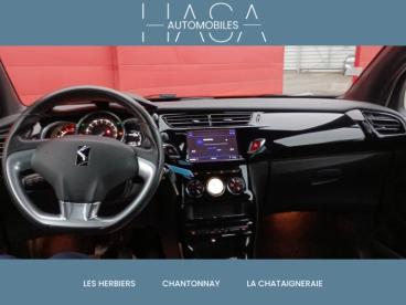 SPOTICAR Ds Ds 3 Bluehdi 100ch So Chic S&s Occasion - Citadine Diesel Blanc Banquise (o) - Toit Noir Onyx - Les Herbiers - 1202926769_4