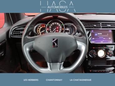 SPOTICAR Ds Ds 3 Bluehdi 100ch So Chic S&s Occasion - Citadine Diesel Blanc Banquise (o) - Toit Noir Onyx - Les Herbiers - 1202926769_5