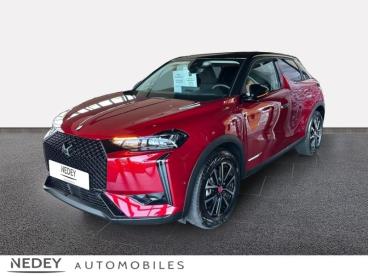 DS CERTIFIED Ds Ds 3 E-tense 156ch Edition France occasion certifiée - Citadine Electrique Rouge Diva (n) - Toit Noir - Belfort - 3122429_1