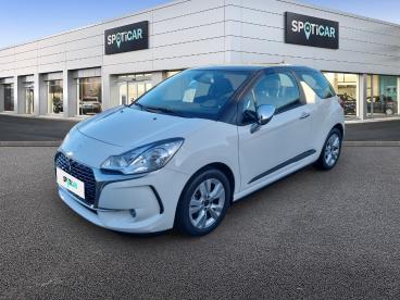 SPOTICAR Ds Ds 3 Puretech 110 S&s Bvm Executive Occasion - Citadine Essence Blanc/toit Noir - Roanne - 1203213957_1
