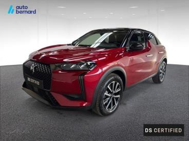 DS CERTIFIED Ds Ds 3 1.2 Hybride 136ch Bastille Automatique occasion certifiée - Citadine Hybride Rouge Diva (n) - Toit Noir - Chambery - 3217799_1