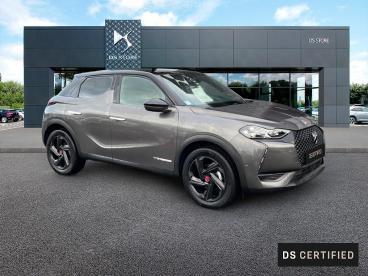 DS CERTIFIED Ds Ds 3 Crossback Puretech 130ch Performance Line + Eat8 occasion certifiée - Citadine Essence Gris Platinium (métallisé) - Varennes Vauzelles - 3253382_3