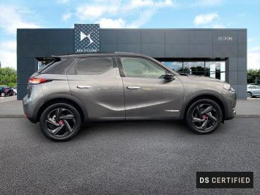DS CERTIFIED Ds Ds 3 Crossback Puretech 130ch Performance Line + Eat8 occasion certifiée - Citadine Essence Gris Platinium (métallisé) - Varennes Vauzelles - 3253382_4