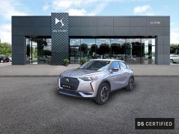 DS CERTIFIED Ds Ds 3 Crossback Puretech 130 Eat8 So Chic occasion certifiée - Citadine Essence Gris - La Valette Du Var - 3257143_1
