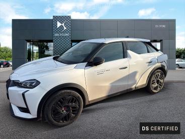 DS CERTIFIED Ds Ds 3 E-tense Performance Line occasion certifiée - Citadine Electrique Blanc Banquise - Villeneuve St Germain - 3298502_1