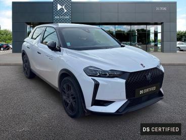 DS CERTIFIED Ds Ds 3 E-tense Performance Line occasion certifiée - Citadine Electrique Blanc Banquise - Villeneuve St Germain - 3298502_3