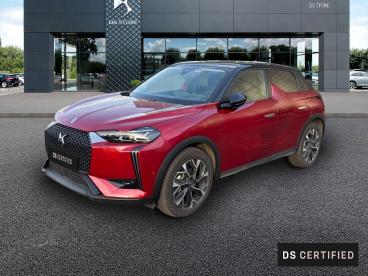 DS CERTIFIED Ds Ds 3 E-tense 156ch Opera occasion certifiée - Citadine Electrique Rouge Diva (n) - Toit Noir - Moulins - 3317635_1