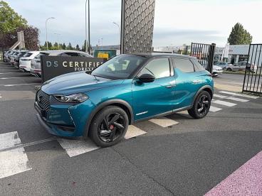DS CERTIFIED Ds Ds 3 Crossback Puretech 130 Eat8 Performance Line occasion certifiée - Citadine Essence Bleu - Olivet - 3346487_1