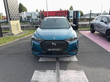 DS CERTIFIED Ds Ds 3 Crossback Puretech 130 Eat8 Performance Line occasion certifiée - Citadine Essence Bleu - Olivet - 3346487_2