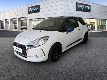 SPOTICAR Ds Ds 3 Puretech 130 S&s Bvm6 So Chic Occasion - Citadine Essence Blanc Toit Bleu - Roanne - 1203406652_1